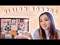 REACTING TO MY 2020 VISION BOARD | manifestation &amp; law of attraction