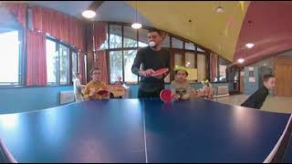 Tranches de colos 360° : le tennis de table