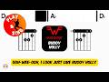 Weezer - Buddy Holly | Scrolling Guitar Chords &amp; Lyrics