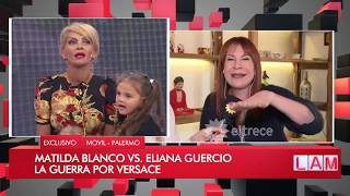 Se dijeron de todo: terrible cruce entre Eliana Guercio y Matilda Blanco