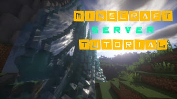 Tutorial : How To Make A Minecraft Server (1.12 + Port Forwarding)