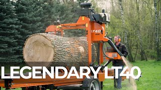 40 Years of the Legendary Wood-Mizer LT40 Sawmill Wood-Mizer Europe