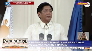 Inaugural address ni President Ferdinand Marcos Jr. | Panunumpa: The Marcos Inaugural (30 June 2022)