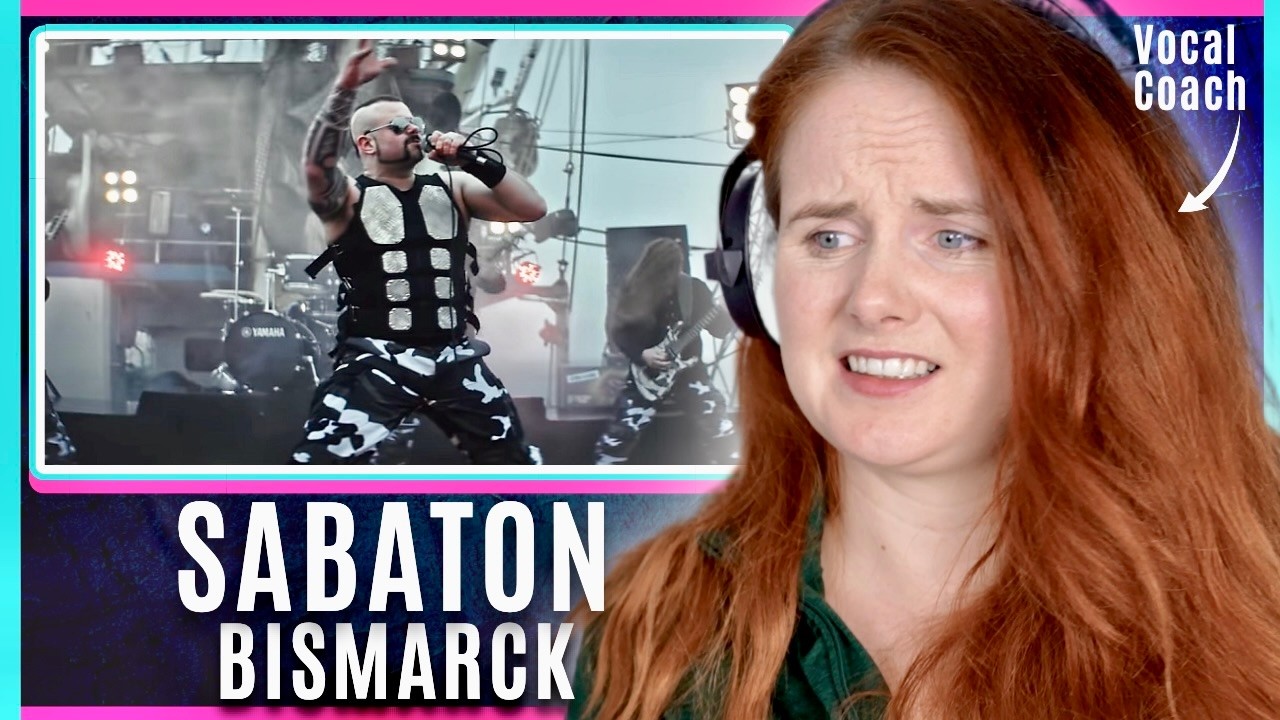 The Best Historical Song? | Vocal Coach Breaks Down SABATON - Bismarck