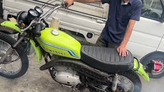 カワサキ350TRビックホーンエン発始動⤴️