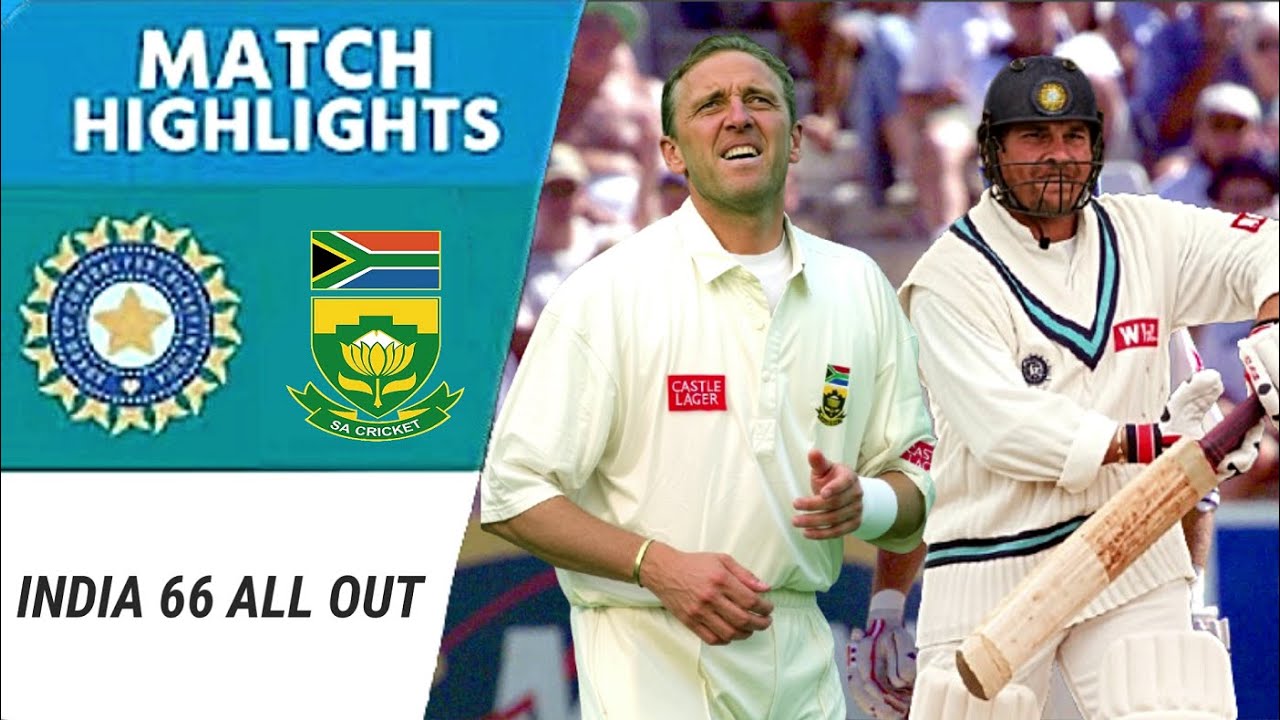 Индия 66 All Out | Аллан Дональд уничтожает Индию | Подача с резким отскоком и ужасным швом