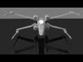 test in blender 2.68 x wing fighter jet