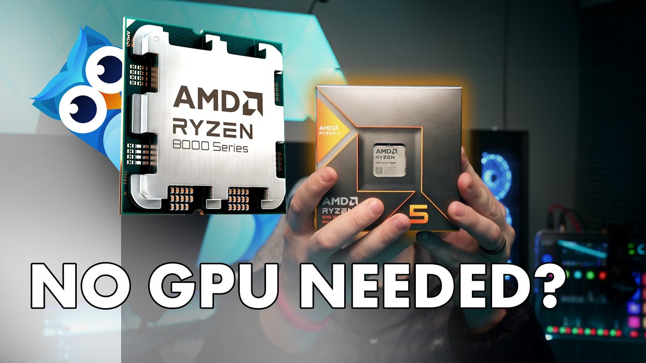 AMD 8600G APU Review, Build and game with no Graphics Card