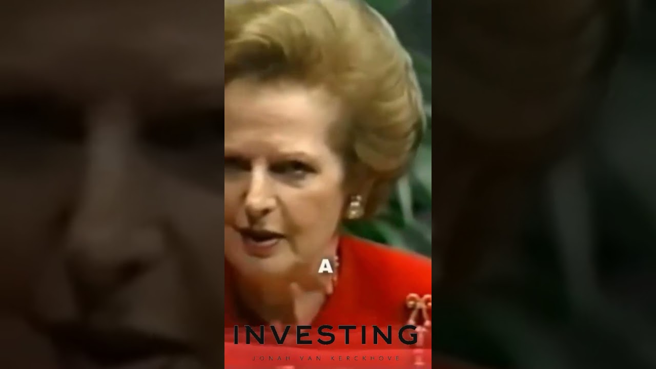 Countries were not rich in proportion to their natural resources - Margaret Thatcher