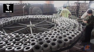 Modern Yöntemlerle Seri Üretim Seramik Bardak - Ceramic Cup Making