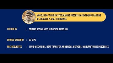 CONCEPT OF SIMILARITY IN PHYSICAL MODELING #swayamprabha #CH35SP