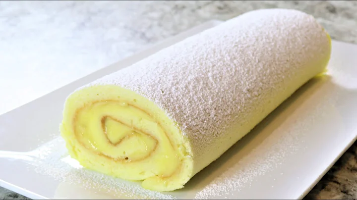 Lemon Swiss Roll - Lemon Curd