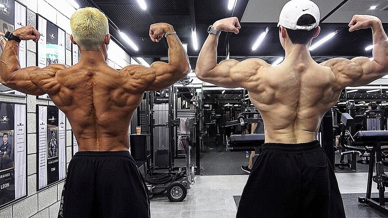 이렇게 당기니까 이겼습니다 | RBW 2관왕의 등 이두 풀루틴