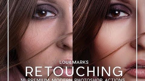 30 Professional Portrait Retouching Photoshop Actions