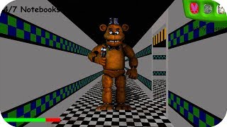 Baldi se convierte en Freddy Fnaf - Baldis Basics - Vaej