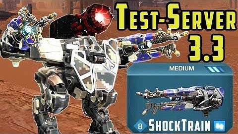 War Robots 3.3 Test Server: Shocktrain & Ember Rebalance & TDM Update