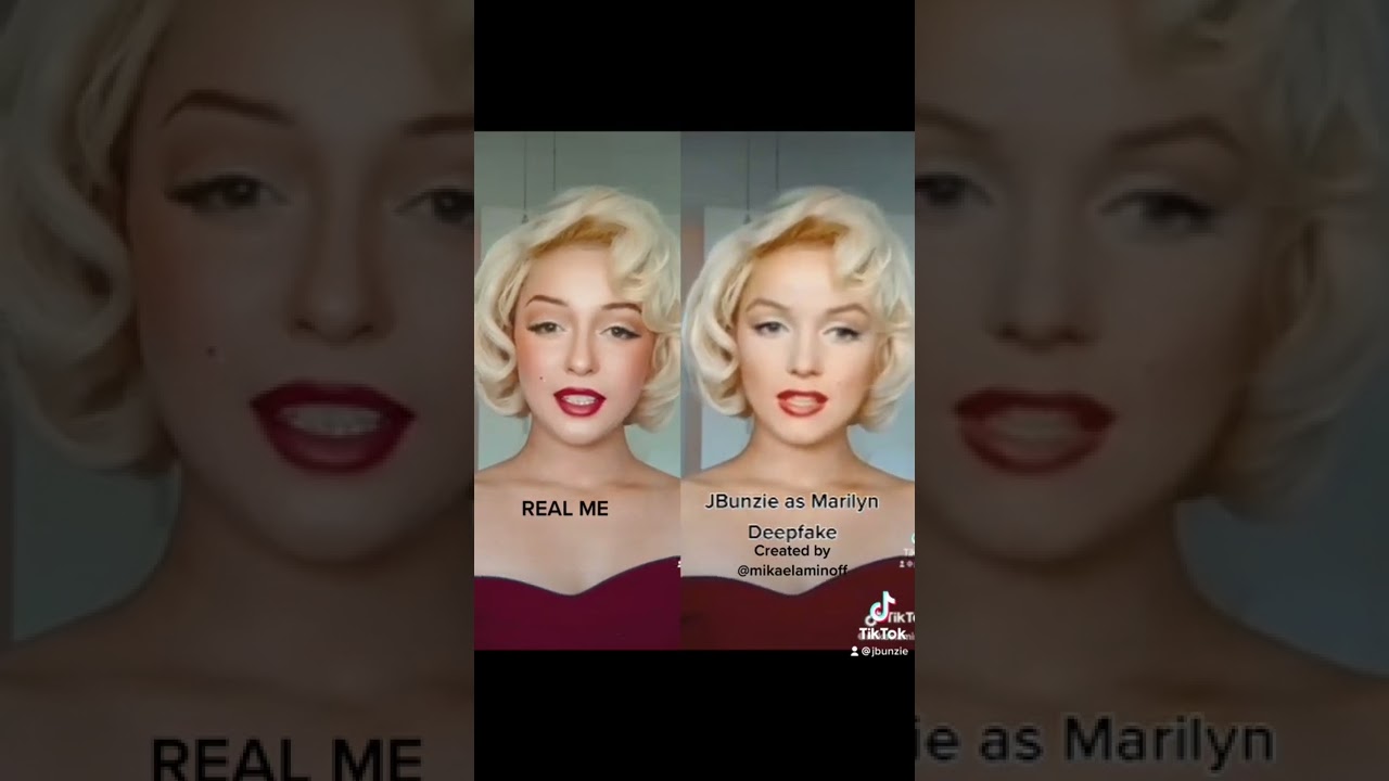 Marylin monroe deepfake