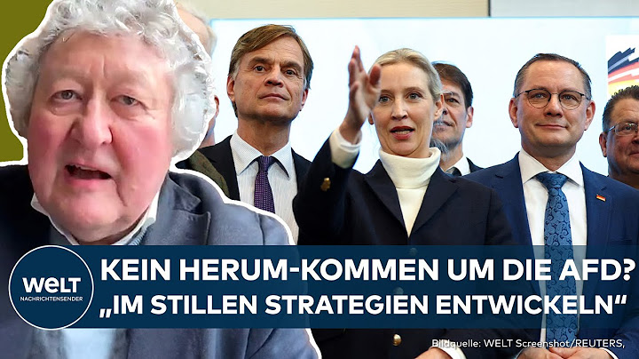BUNDESTAG: Kommt die Union um die AfD nicht herum? "Strategien und Gesprächspartner finden"