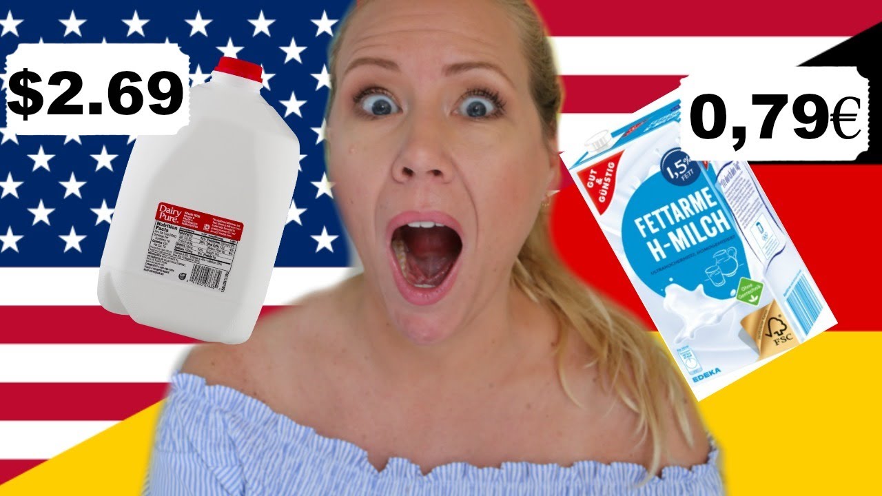Update Lebensmittelpreise USA vs Deutschland - wo ist es günstiger? 🇺🇸🇩🇪 | Sissi die Auswanderin