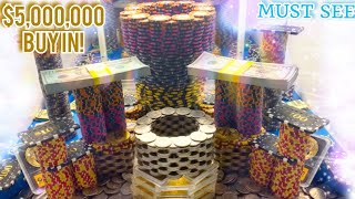(UNBELIEVABLE) HIGH STAKES COIN PUSHER $5,000,000.00 BUY IN! JACKPOT!?!? #2