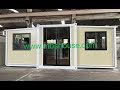 20ft prefab container home expandable container house sale to india