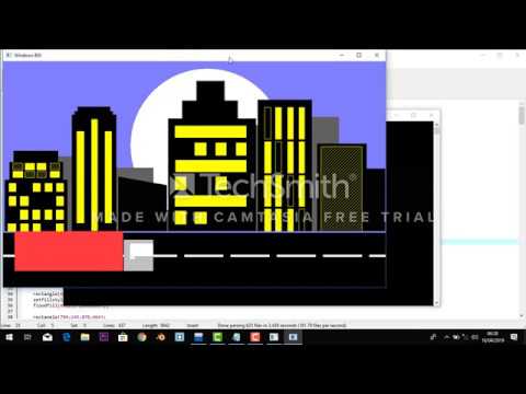 Pembuatan Gambar Kota dan Animasi Pada DEV C++ (GRAFIKA KOMPUTER) by ...