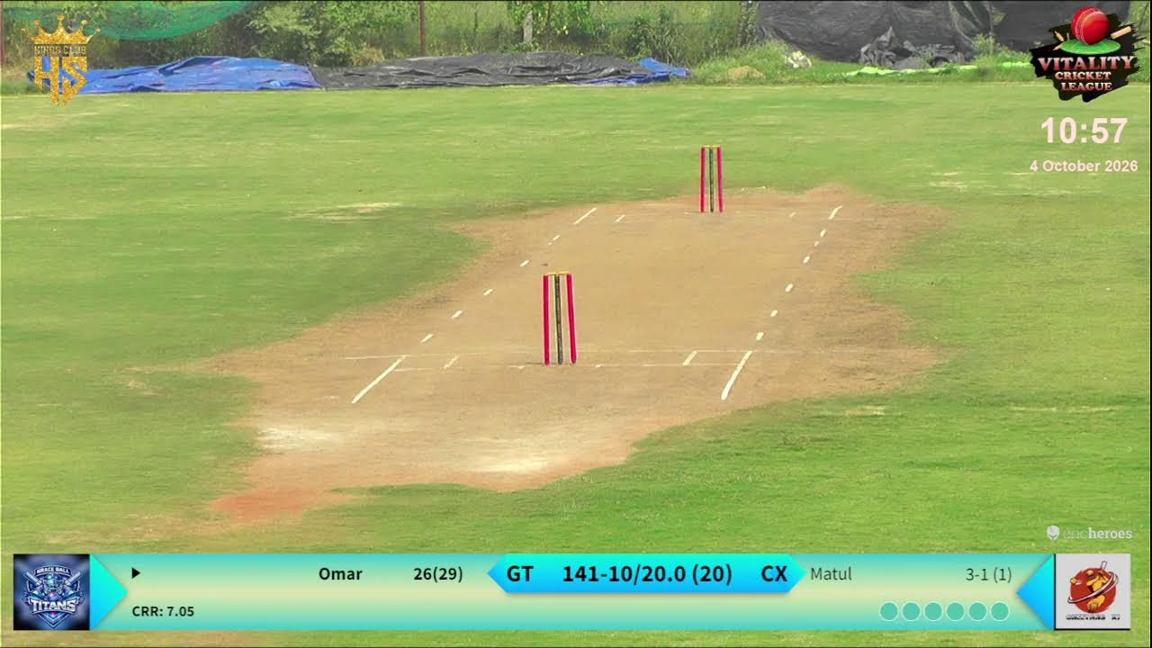 VITALITY CRICKET LEAGUE S-37 (SILVER CUP)|| FINALS || GRACE BALL TITANS VS CHEETAHS XI ||