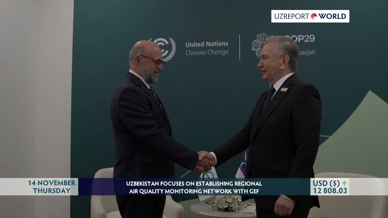 UZBEKISTAN FOCUSES ON ESTABLISHING REGIONAL AIR QUALITY MONITORING NETWORK WITH GEF