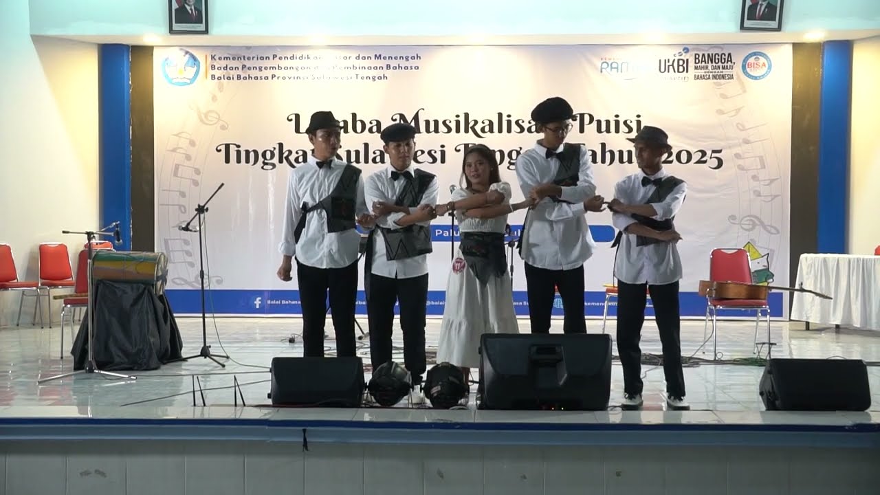 Penampilan Juara 1 Lomba Musikalisasi Puisi Tingkat Sulawesi Tengah Tahun 2025 (SMAN 2 Palu)