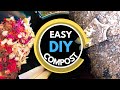 How to make compost  easy diy