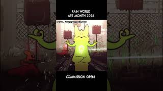 Day 10 - The Saint Achievement (Commission Open!) #rwartmonth  #2danimation #rainworld