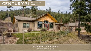 Idaho hilltop retreat with 6 acres! - 427 Wood Duck Lane, Bonners Ferry, Idaho 83805 427 Wood Duck Lane Bonners Ferry Id 83805