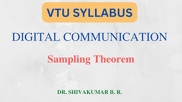 4.  Sampling Theorem