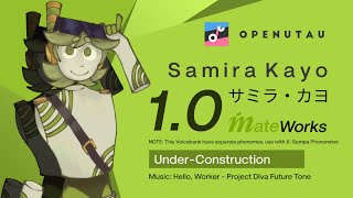 【カバー UTAU】Samira Kayo ・ 1.0 Release 【Hello, Worker - Project Diva Future Tone】 