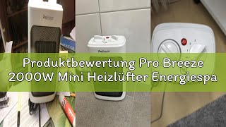 Produktbild von 5.0 Mini Heizlüfter[Heizleistung Nr.1u2013Spd Zertifizierung][4