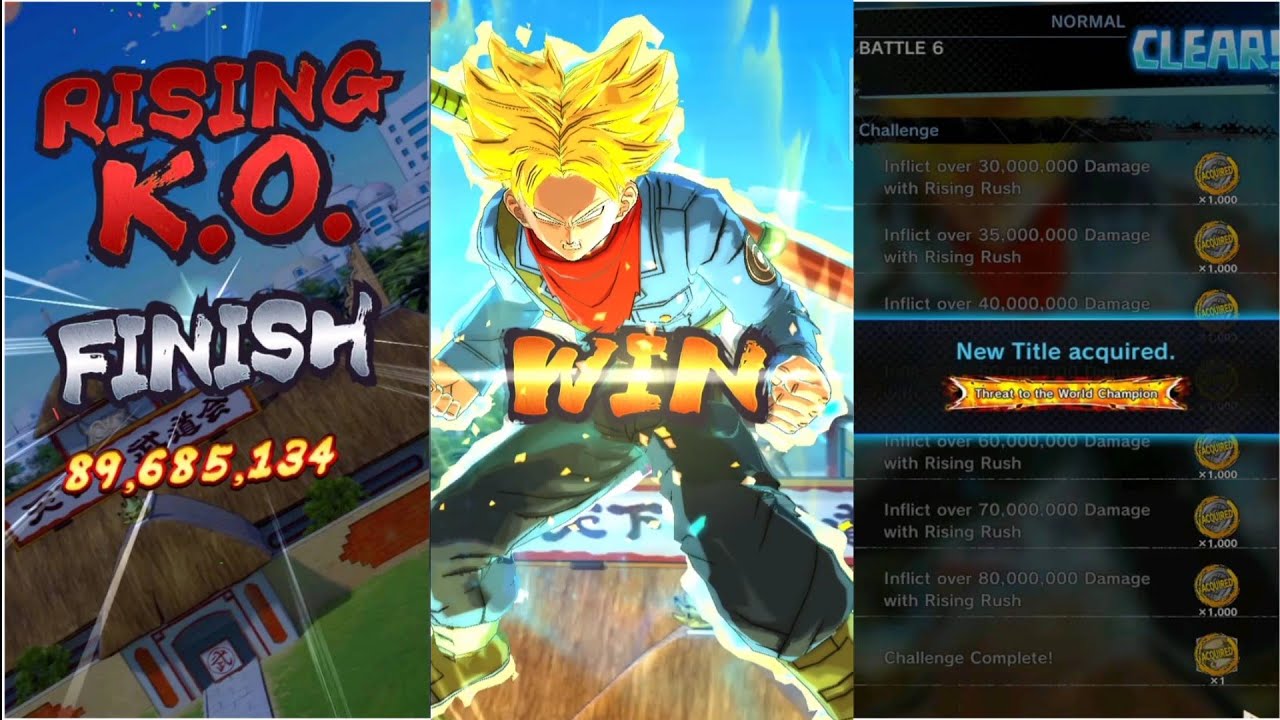 HOW TO INFLICT OVER 80 MILLION DAMAGE EASILY WITH RISING RUSH - DB LEGENDS