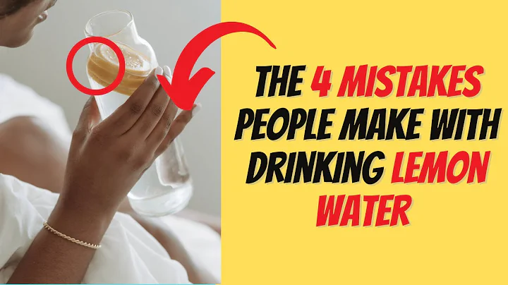 4 Mistakes People Make with Drinking Lemon Water in 2023