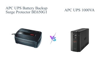 APC UPS BE650G1 vs APC UPS BX1000M 🔋 Which Battery Backup & Surge Protector is Better?