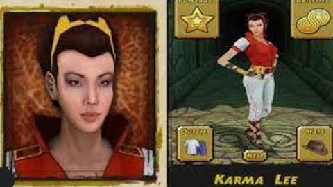 Karma Lee Temple run 2 gameplay for platform iOS/Android