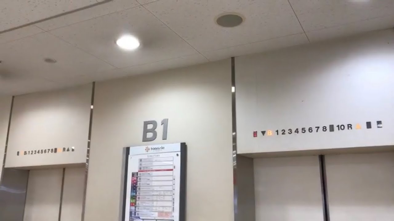 【R階が2つ!?】トナリエ宇都宮のエレベーター