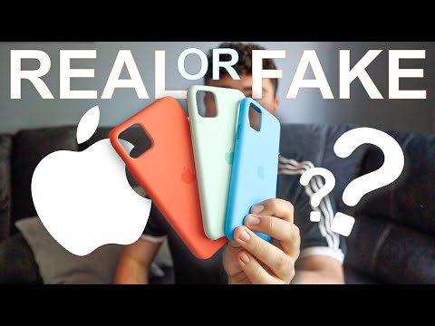 iPhone 11 Pro Max Apple Silicone Cases REAL VS  FAKE