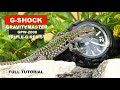 CASIO G-Shock GPW-2000 Gravitymaster FULL tutorial with my own downloadable instructions + Top Tip