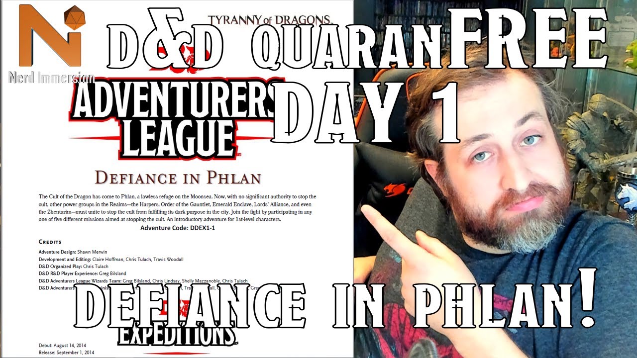 Сопротивление в Флане! - Ежедневный бесплатный контент по D&D, День 1 | Погружение в мир геймеров