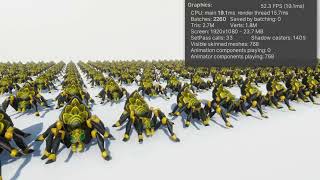 Famous GPU Animation Baker in Unity (Free) Profile