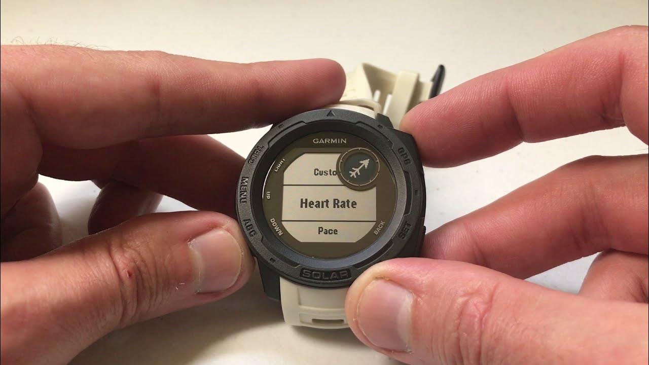 Garmin Instinct Activity Alerts YouTube