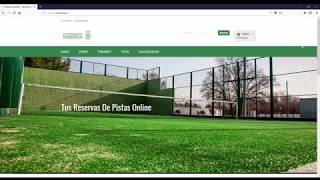 Turorial reserva de pistas. SMD Ayuntamiento de Herencia