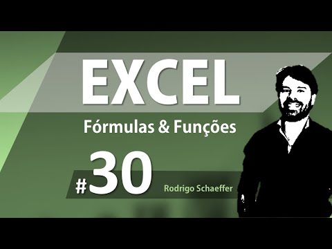 Fórmulas e Funções do Excel para Concursos - Aula 30 de informática