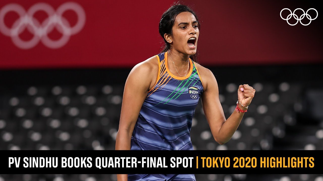 PV Sindhu storms into quarter-finals 🏸 #Tokyo2020 Highlights