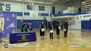 Northwest High School National Honor Society Induction Ceremony - April 26, 2021