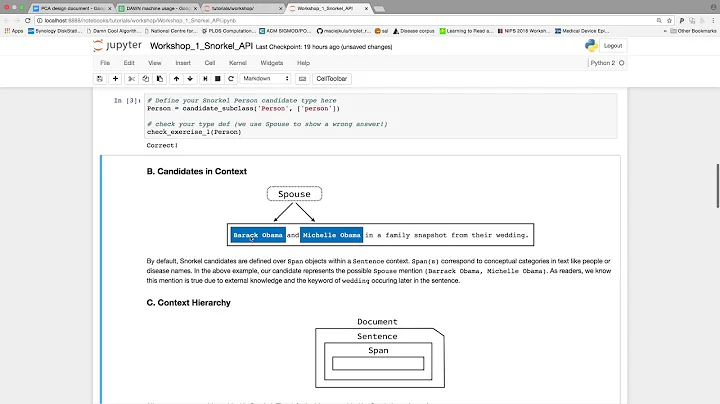 Snorkel API Tutorial by Jason Fries